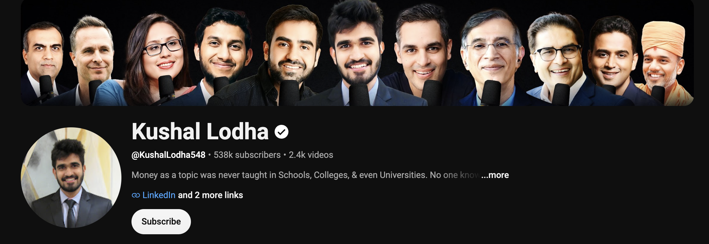 Channel screenshot